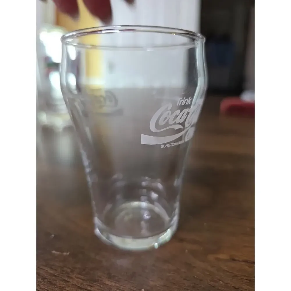 Vtg Trink Coca-Cola Coke Koffeinhaltig German 3-3/4
